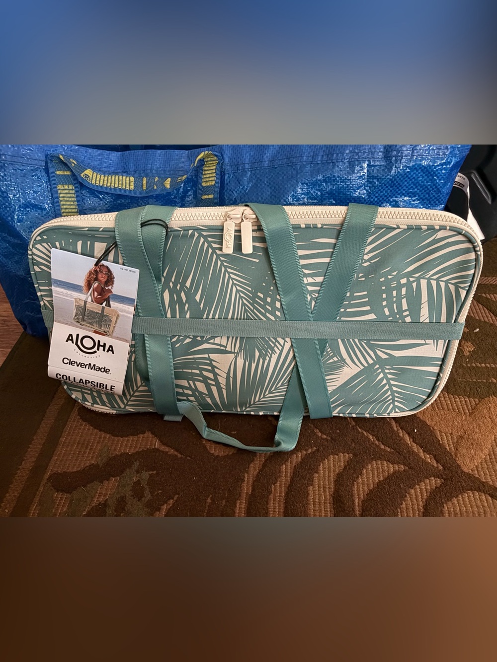 NWT Aloha Collection Collapsible Beach Tote